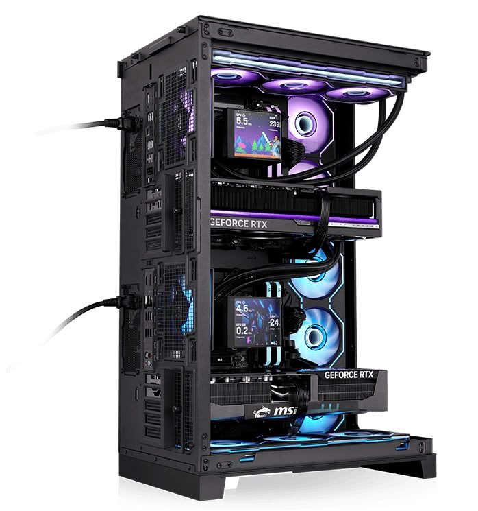 Thermaltake Introduces Versatile CAPO X Dual System Case for Powerful Two PC Setups 2 Thermaltake CAPO X Dual System Case 2