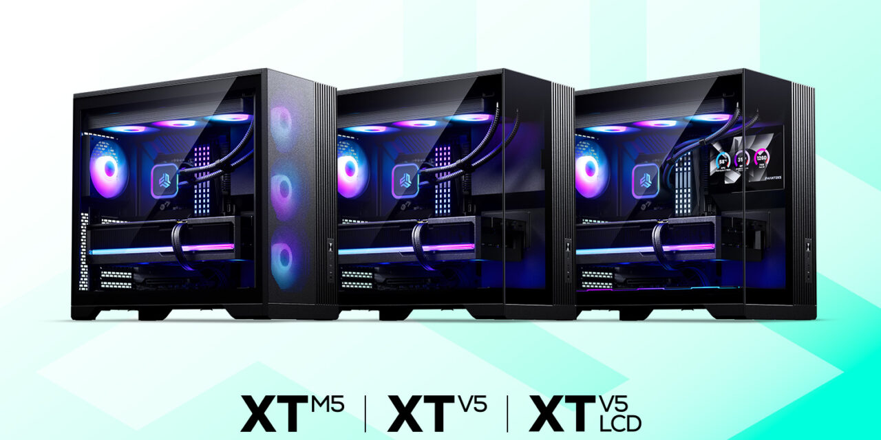 Phanteks XT Series launched with new XT M5, XT V5, and XT V5-LCD gaming cases