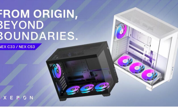 XERON Launches NEX C53 and NEX C33 Panoramic PC Cases