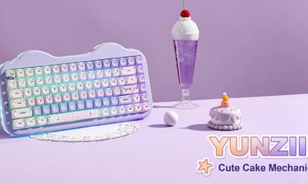 YUNZII C75 MAO Cake Kitten Keyboard Brings Cute Design and Great Features