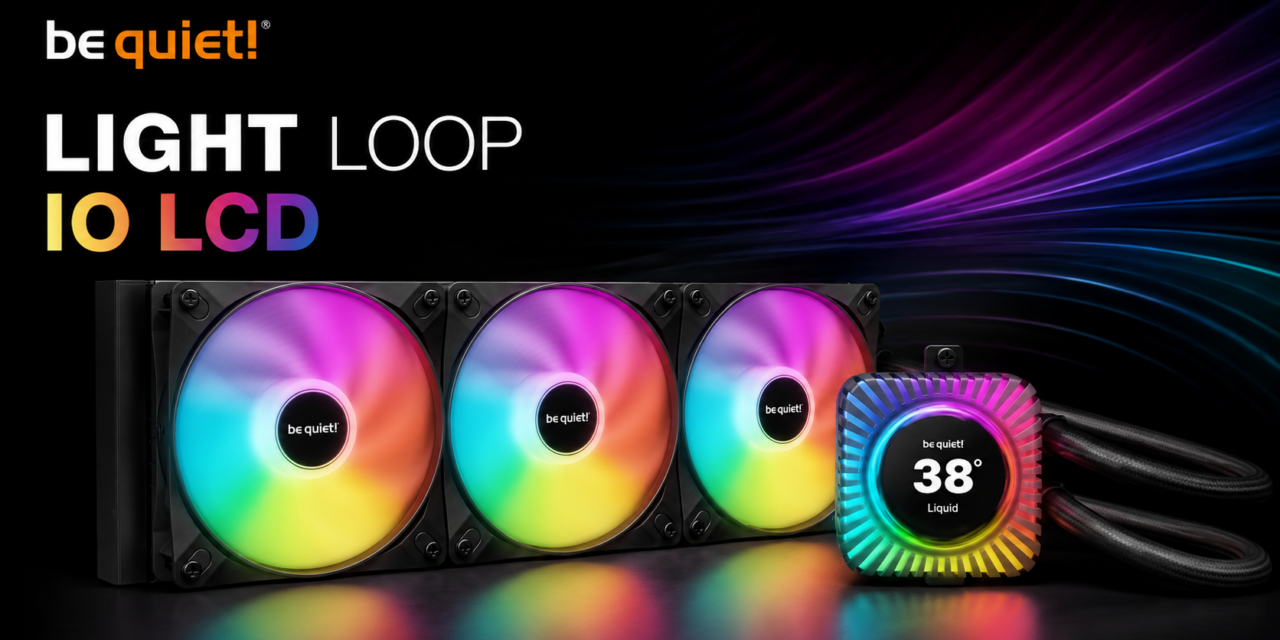 be quiet! Launches Light Loop IO LCD AIO Cooler With IPS Display
